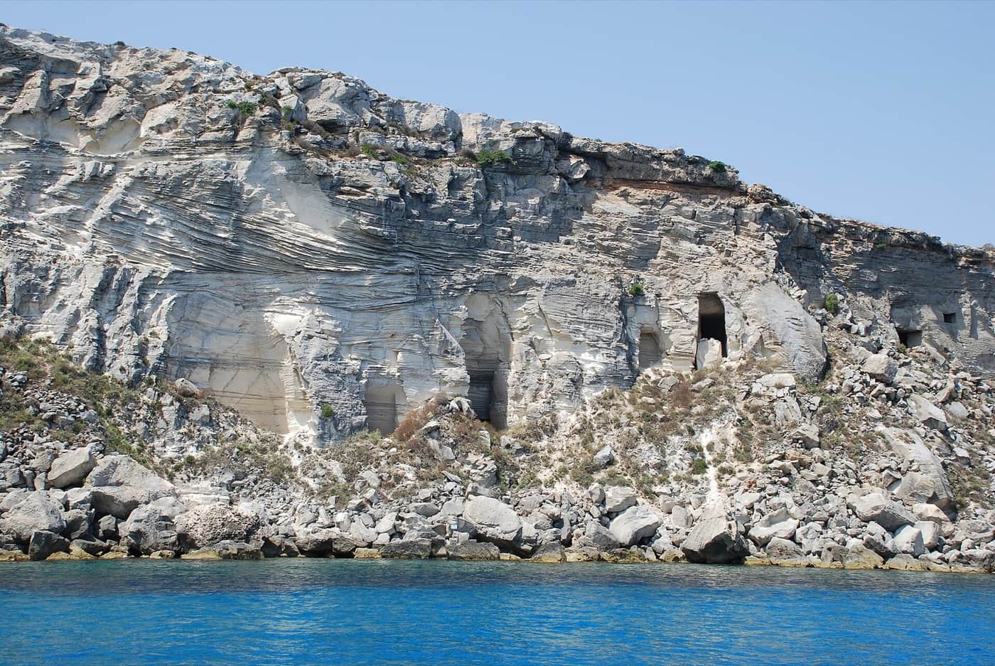 Favignana Cala Rossa海湾