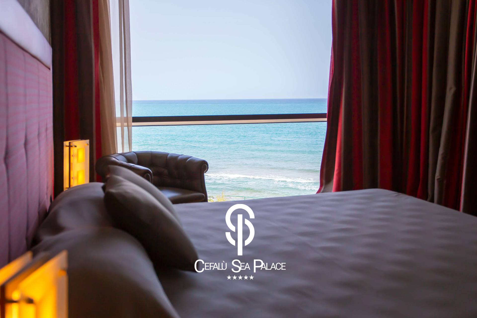 Cefalu Sea Palace面海客房