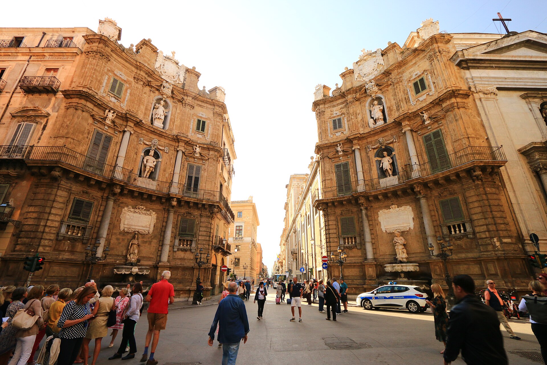 Palermo Quattro Canti 巴洛克街角