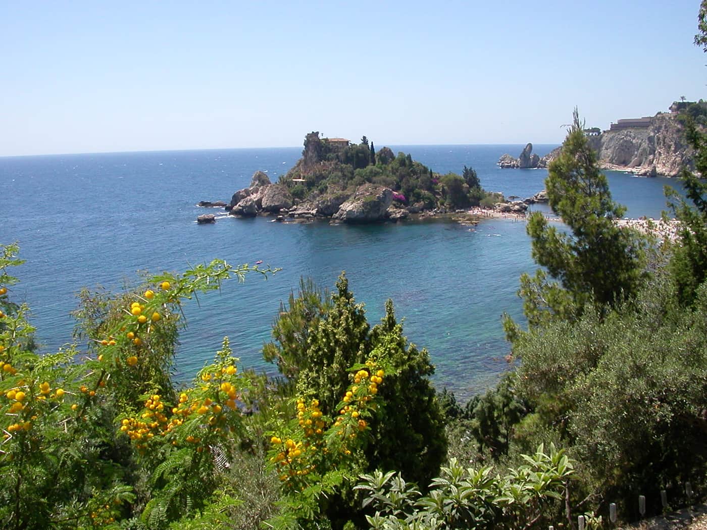 Taormina Isola Bella海湾