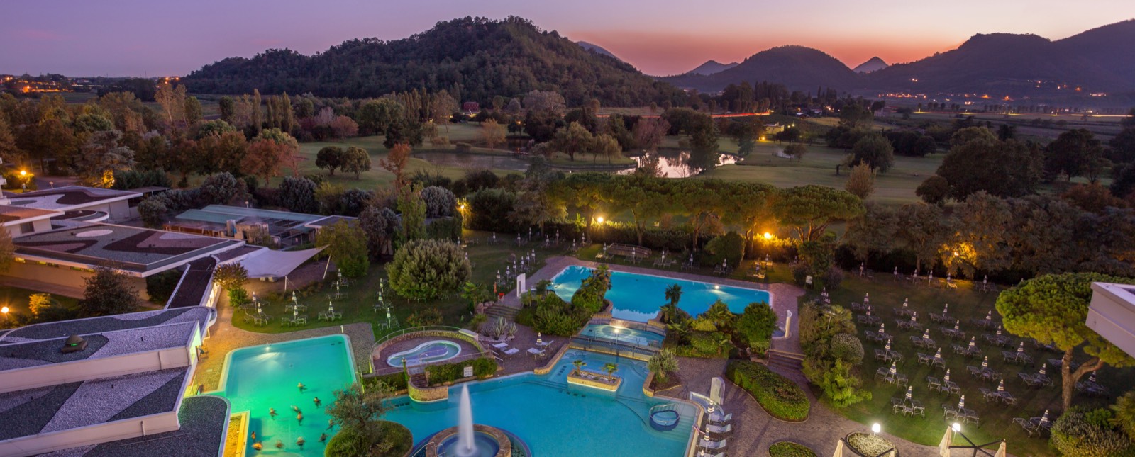 Abano Terme 温泉泳池