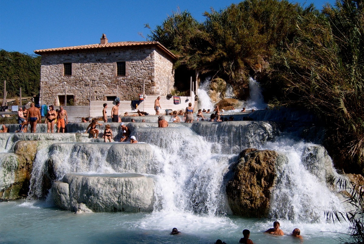 Val d'Orcia 温泉景观